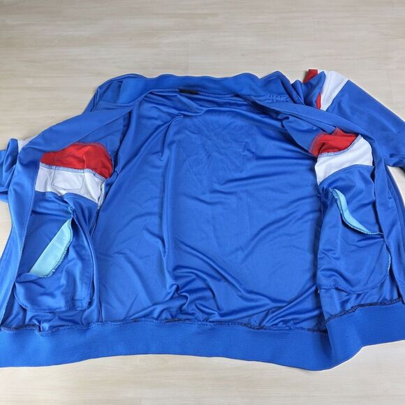 Vintage ADIDAS Track Jacket Philippines Manny Pacquiao Red Blue Flag Zip Medium - Picture 6 of 14